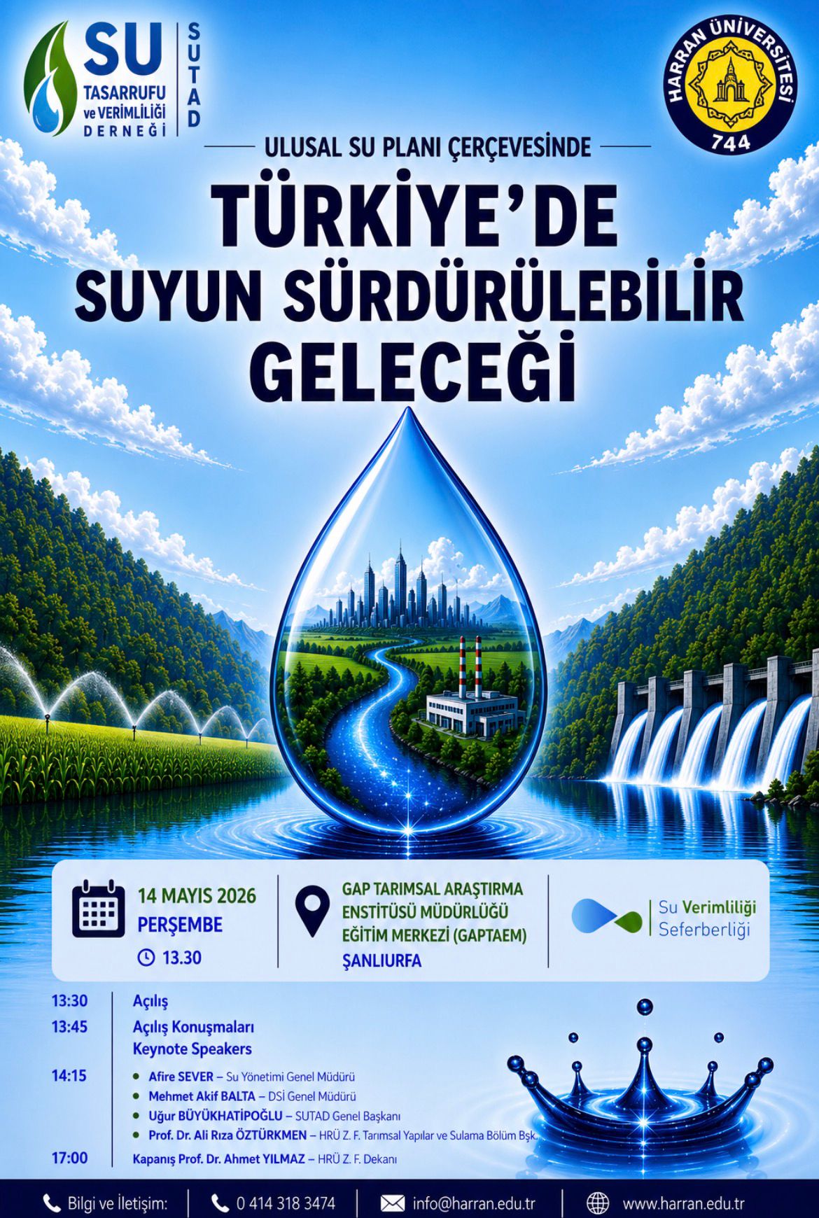 Ulusal Su Planı Çerçevesinde Türkiye'de Suyun Sürdürülebilir Geleceği